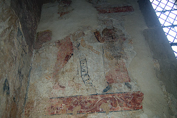 The Annunciation at the east end of the north aisle June 2012